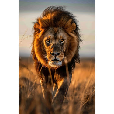 Lion Painting Wall Art